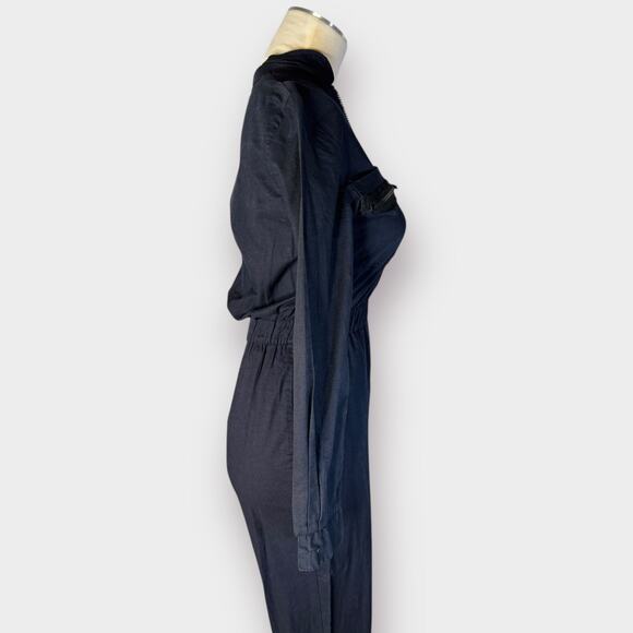 70s b.d. star Black Jumpsuit‎ Size XXS - Picture 6 of 9